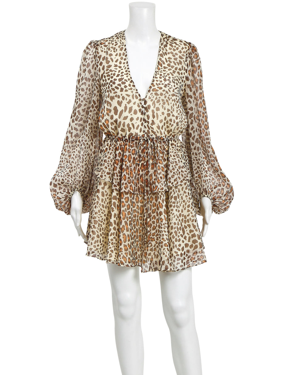 Shona joy leopard dress sale