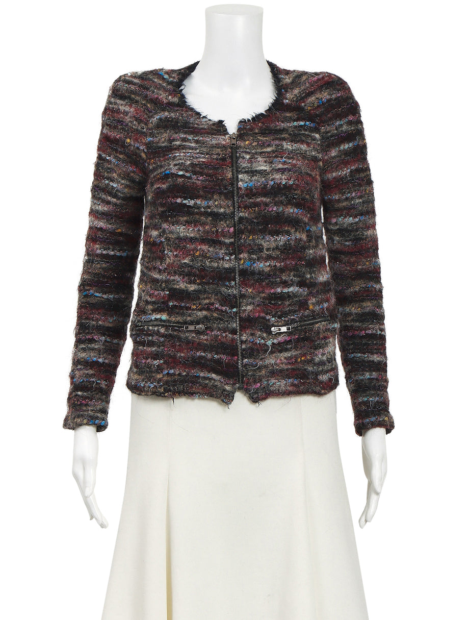 Isabel marant outlet tweed coat