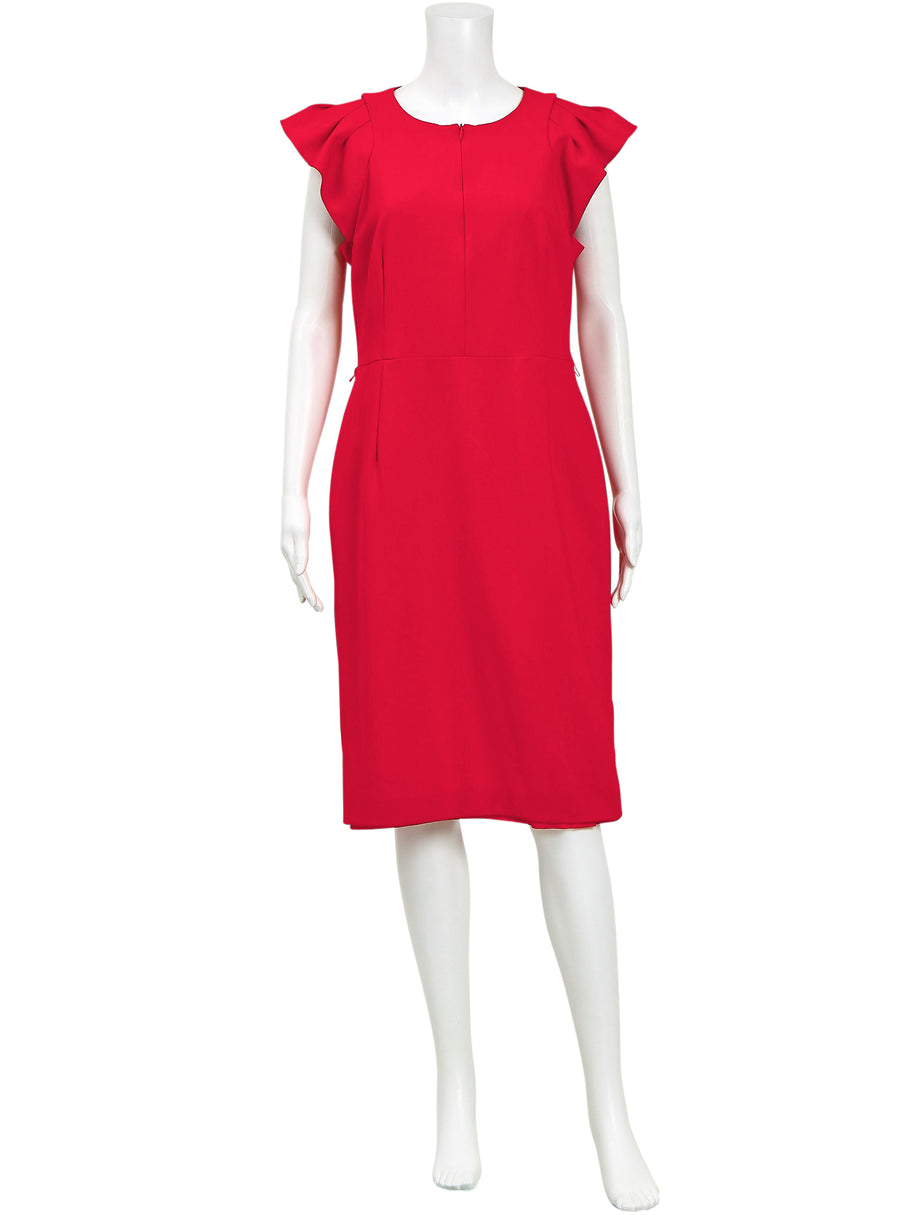 Escada Red Dress The Turn