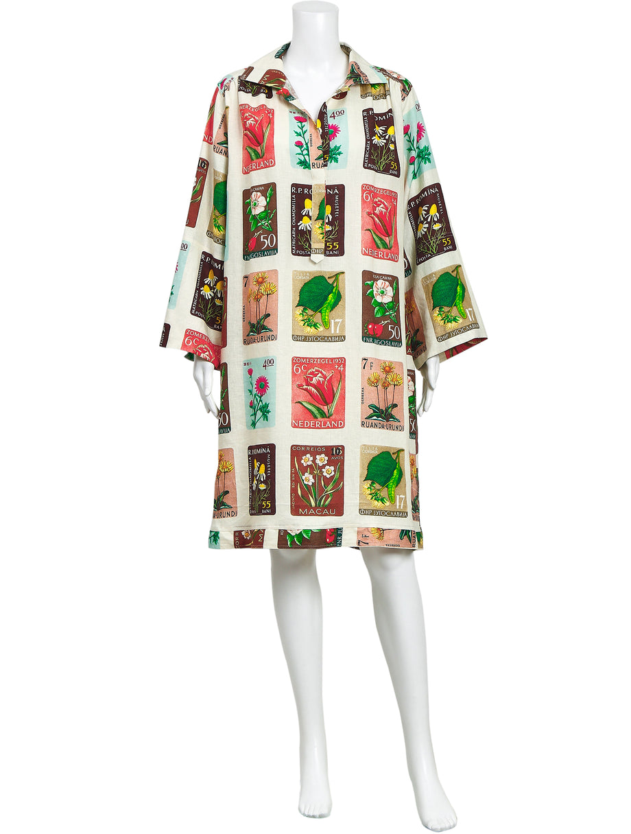 Oroton flower discount stamp dress