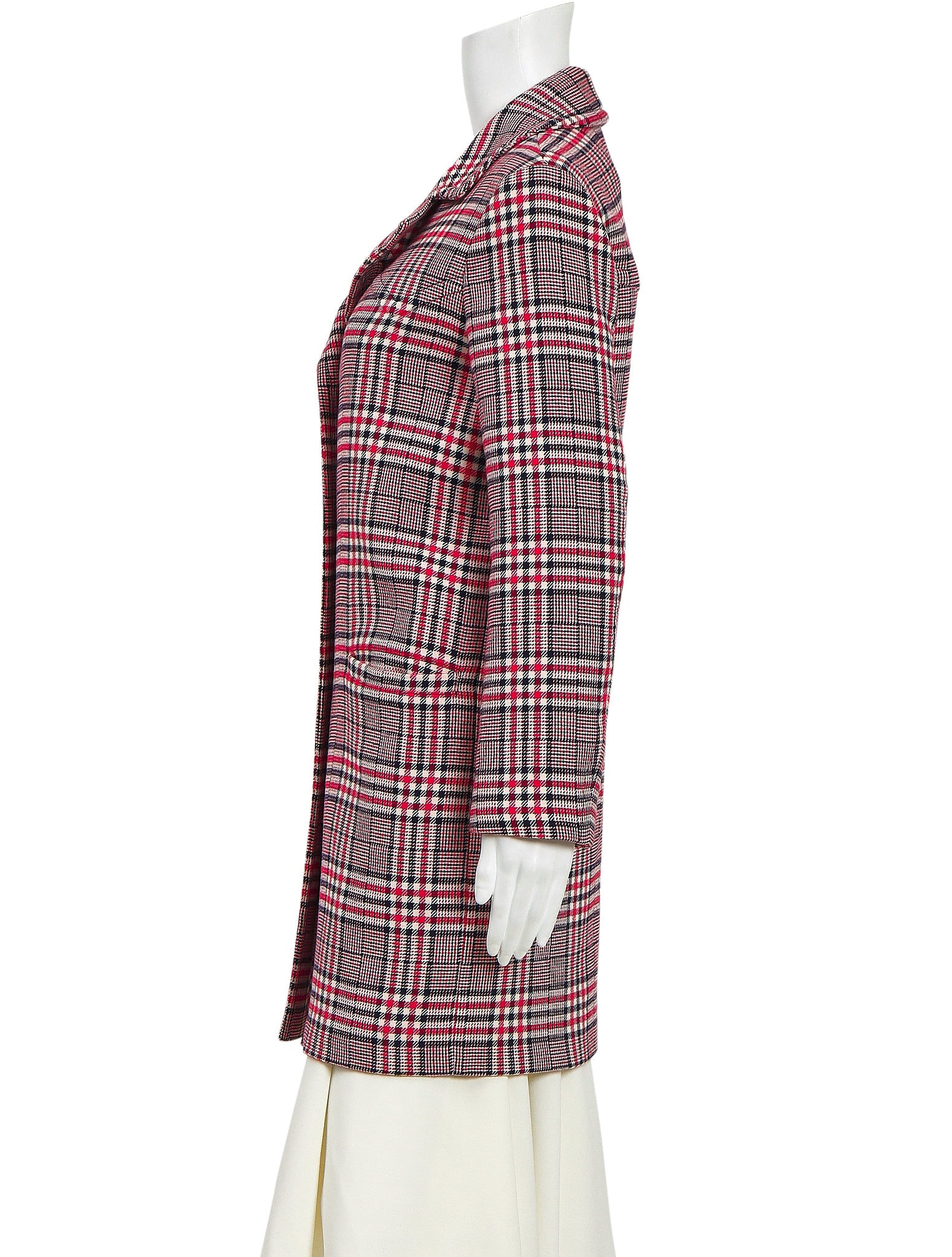 Claudie Pierlot Giant Checkered Coat The Turn