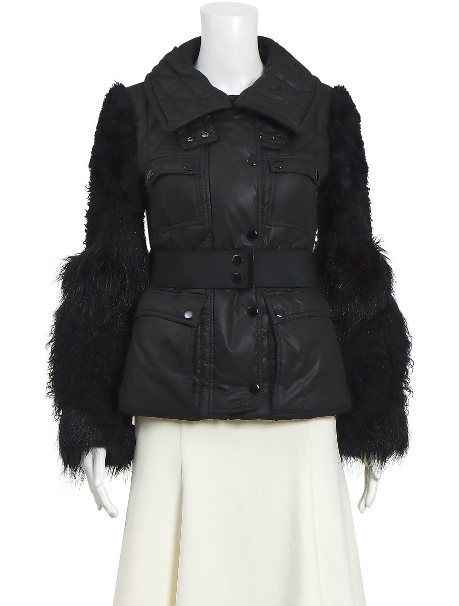 Witchery Faux Fur Sleeve Jacket – The Turn