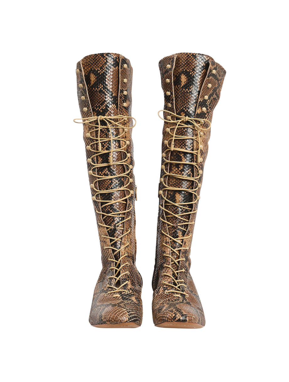 Zimmermann best sale snakeskin boots