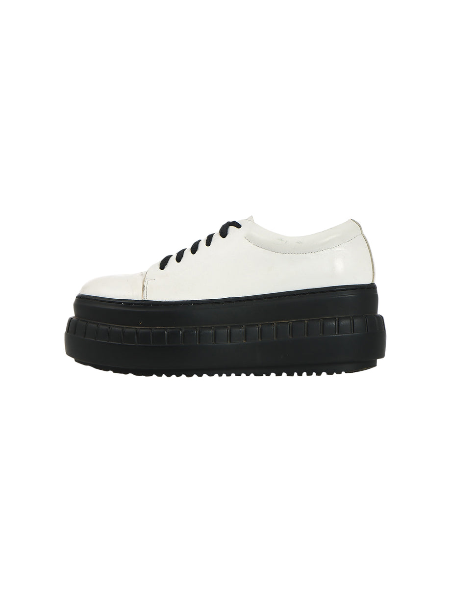 Acne hotsell platform sneakers