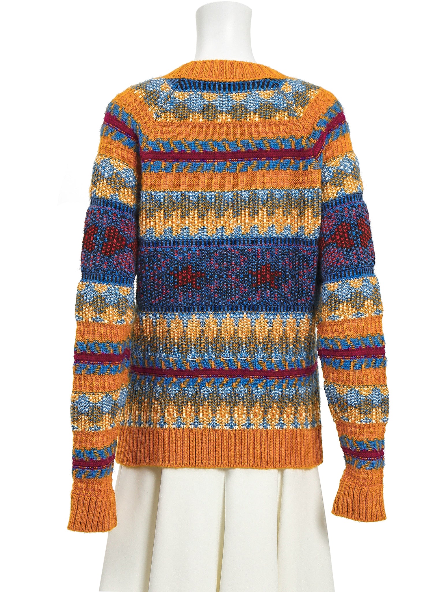 Acne studios fair isle clearance sweater