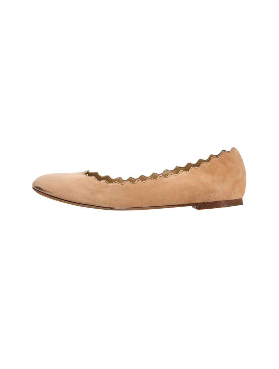 Chloe lauren clearance suede flats