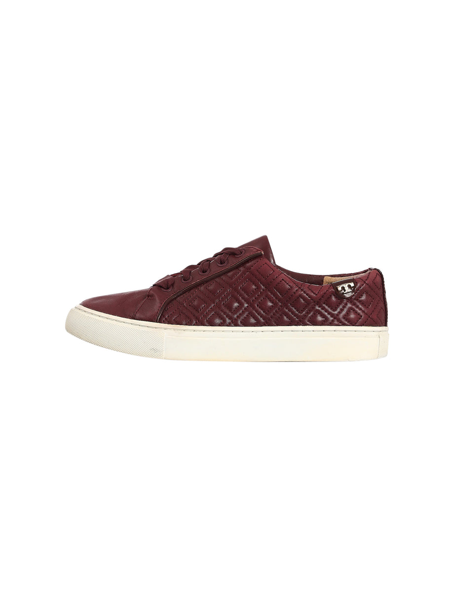 Tory burch sale quilted sneakers