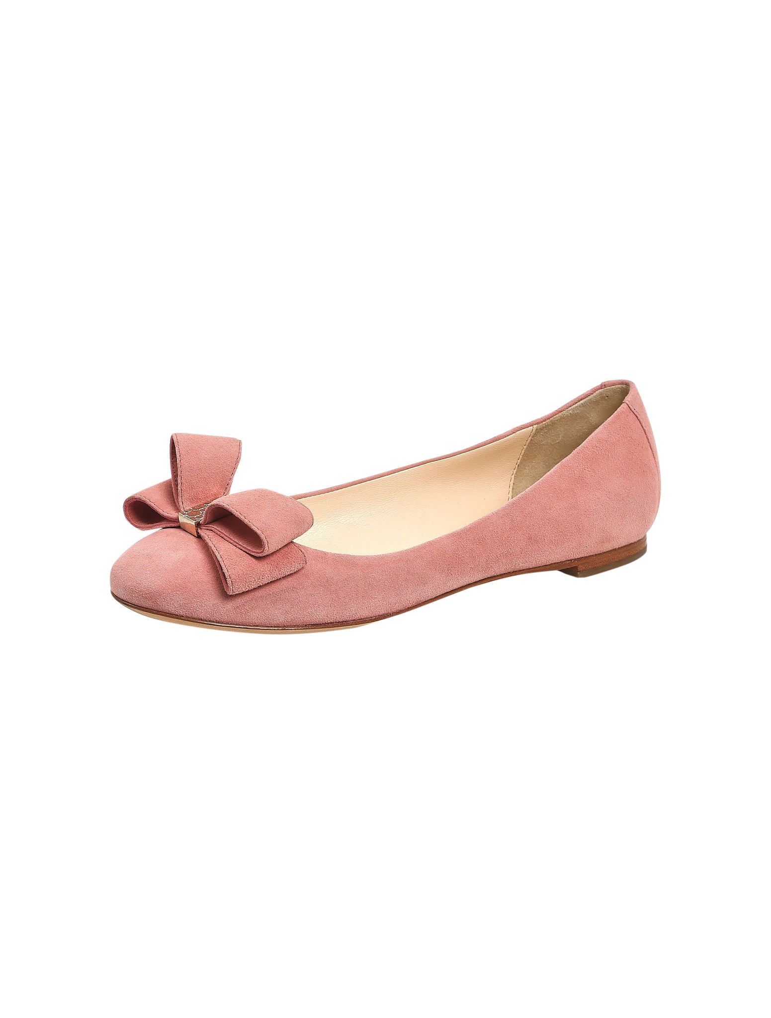 Oroton bow discount flats