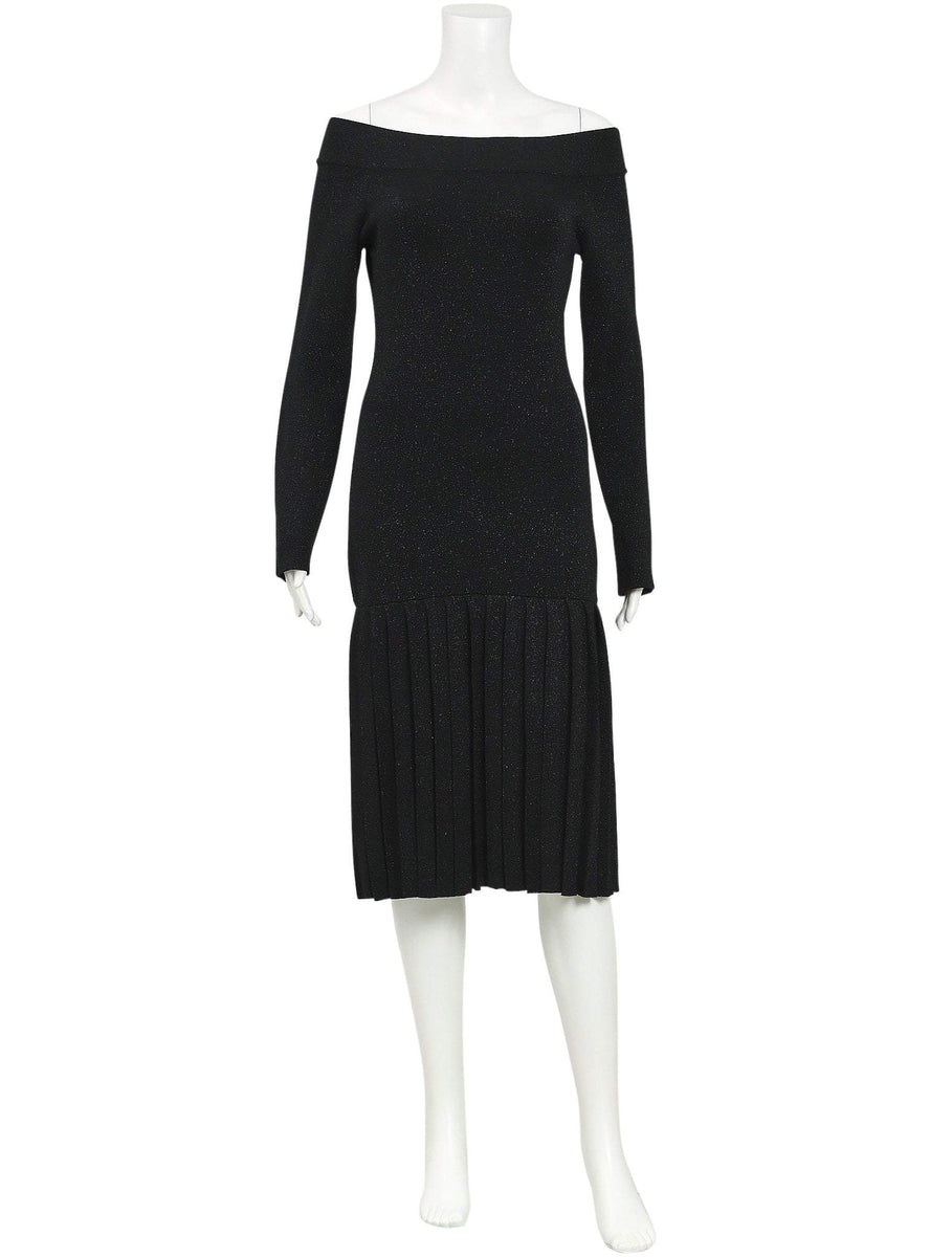 Rebecca Vallance Malena Knit Pleat Dress – The Turn