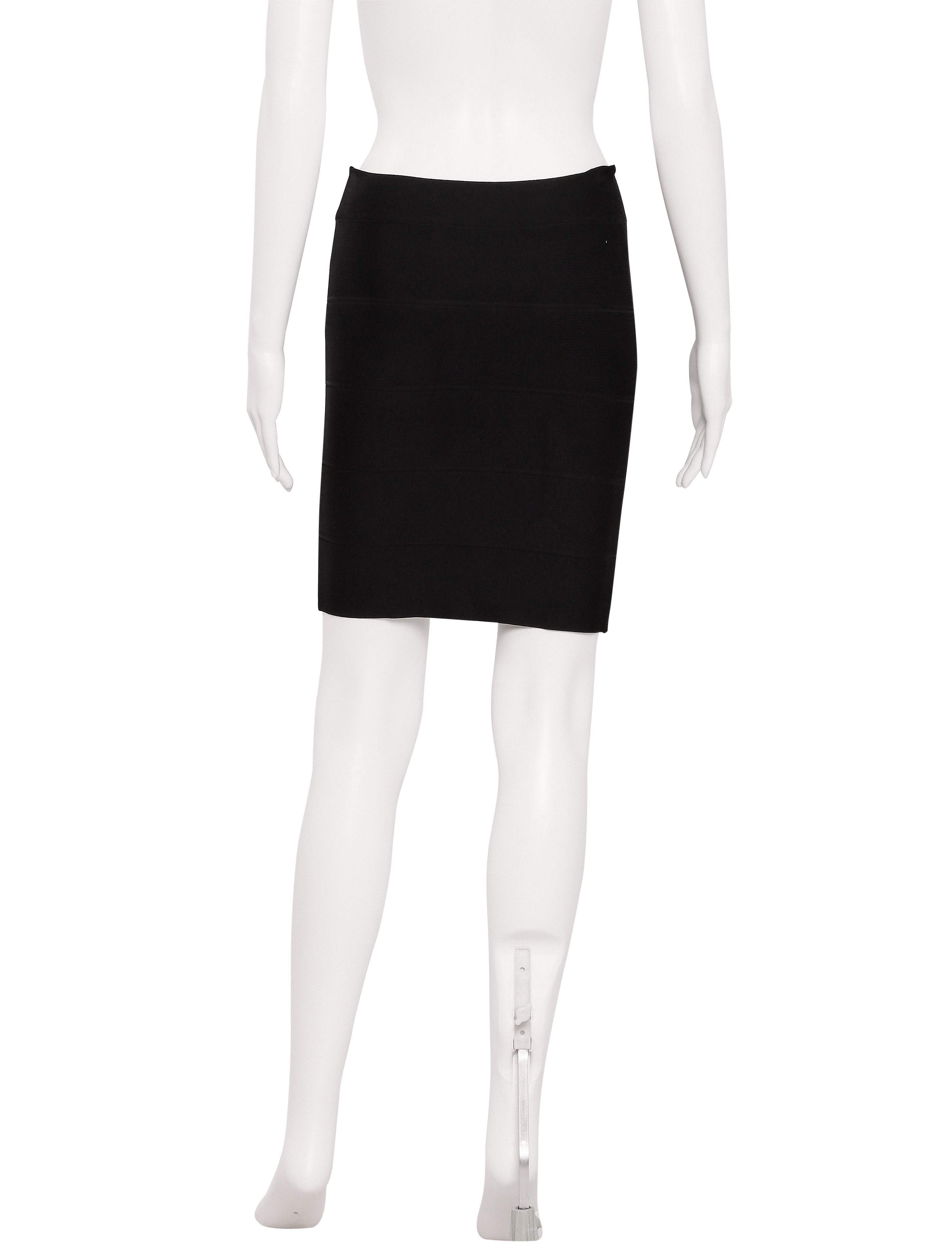 BCBG Max Azria Black High Waisted Skirt The Turn