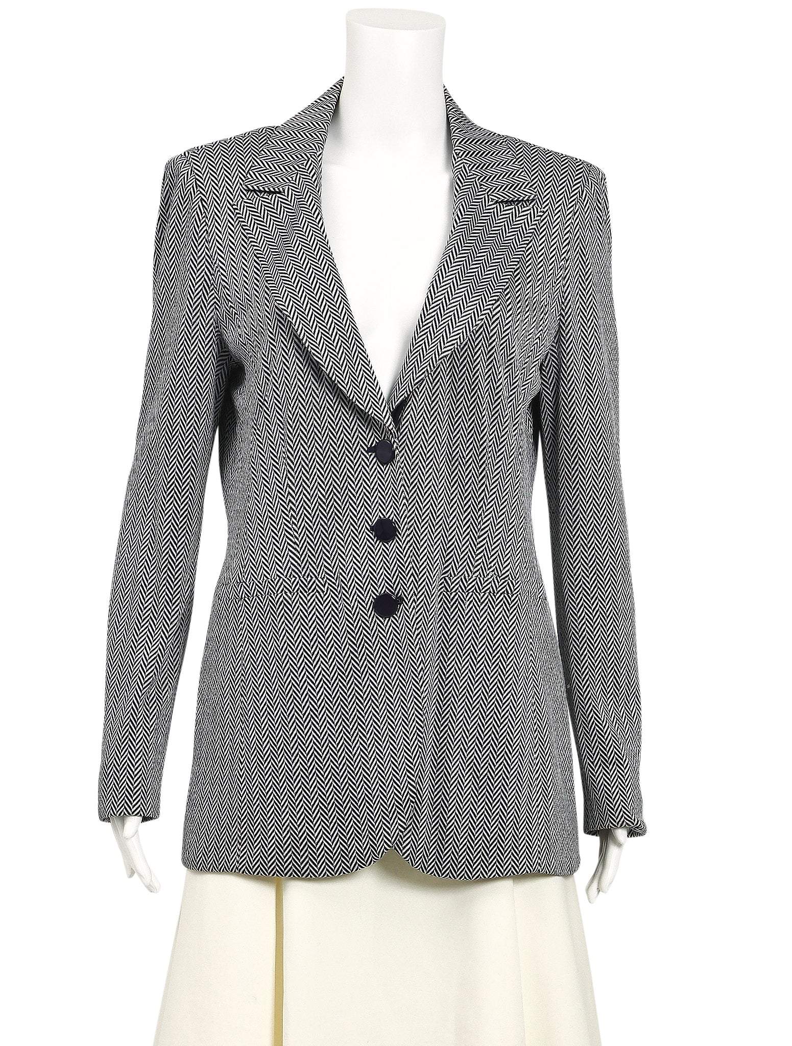 Armani Collezioni Striped Jacket The Turn