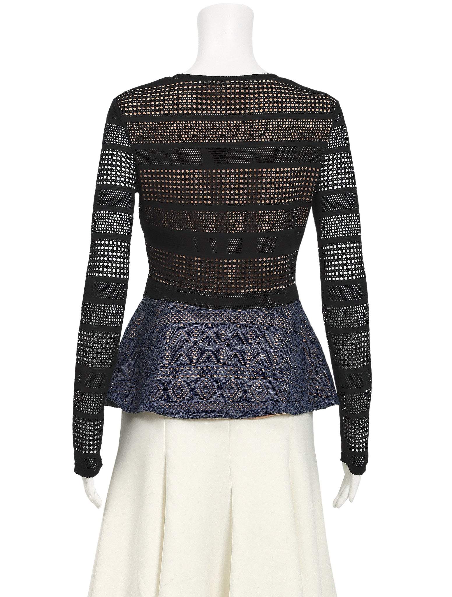 BCBG Max Azria Peplum Top The Turn